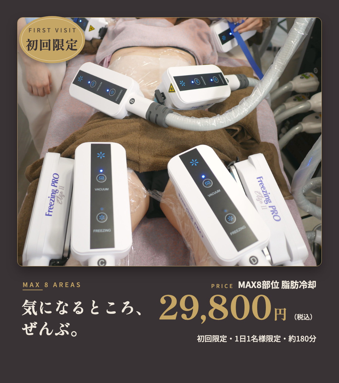 MAX8部位冷却コース