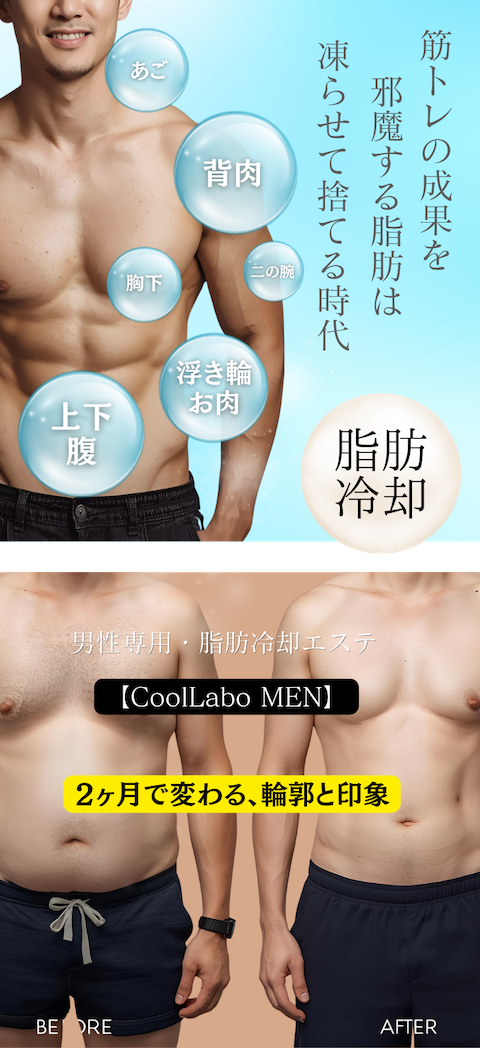 できる男の脂肪冷却